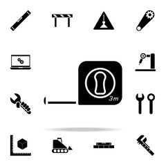 construction roulette icon. Engineering icons universal set for web and mobile