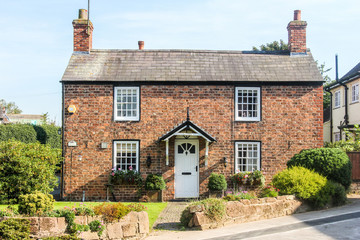 Typical English country cottage