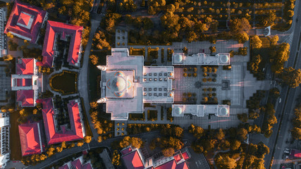 Obraz premium View from the top of Bukhary Mosque,Kedah