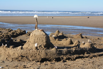Obraz premium Sandcastle