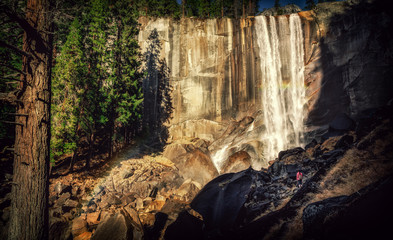 Vernal Falls Trail, Yosemite National Park, California 