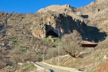 A large cave in the Kurdistan region of northern Iraq