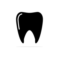 teeth icon. Vector concept illustration for design