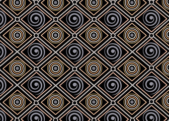 Fototapeta premium Vector seamless pattern background