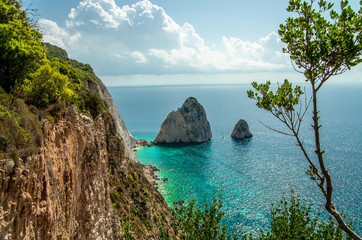 Obraz premium tropical view from Zakynthos