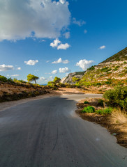 road in the mountains