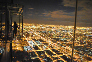 Naklejka premium Viewpoint in Chicago