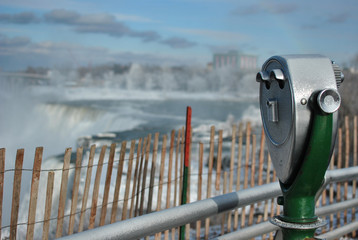 Niagara falls during the winter take 4