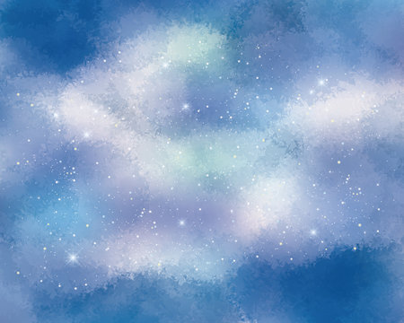 background of starry sky