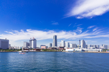 Fototapeta premium (神奈川県ｰ都市風景)横浜みなとみらいの風景４