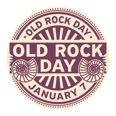 Old Rock Day, January 7