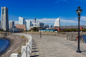 (神奈川県ｰ都市風景)横浜みなとみらいの風景５