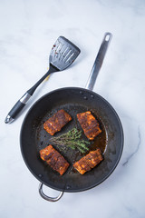 Pan Fried Spicy Fish 