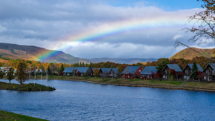 羽鳥湖高原の秋