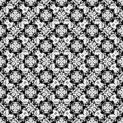 abstract monochrome seamless pattern illustration