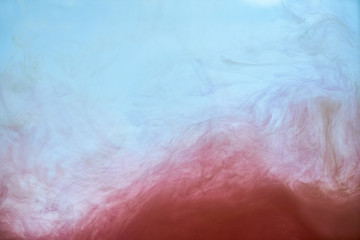 Ink in water abstract background