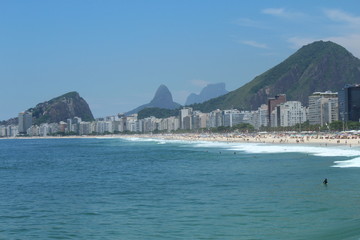 Fototapeta premium Praia do Leme 