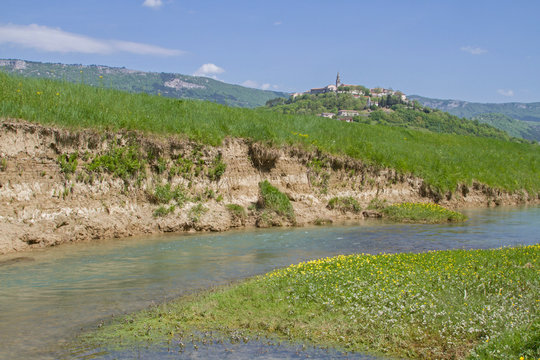 Buzet An Der Mirna In Istrien