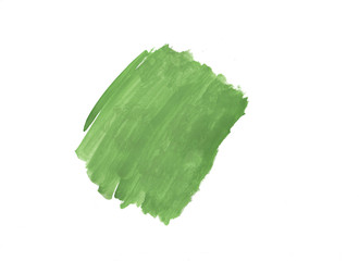 Green spot, abstract watercolor, background