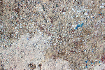 Concrete surface markings traces texture outside