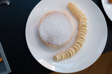 homemade pancake is tasty