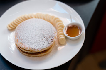 homemade pancake is tasty