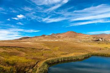 Fototapeta na wymiar Golden Gate Highlands National Park in South Africa.