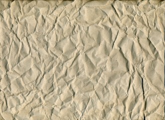 Crumpled Paper Texture Background