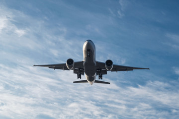 Airline Jet bei der Landung
