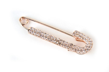 Jewelry pendant on a white isolated background. Jewelery, jewelry