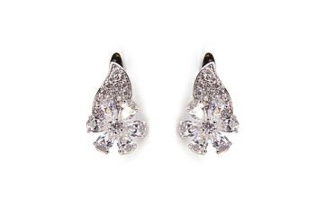 Jewelry pendant on a white isolated background. Jewelery, jewelry