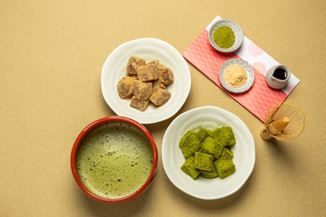 お茶　抹茶　green tea made in Japan