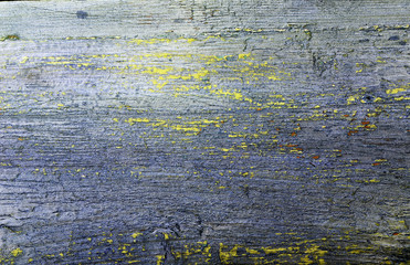 Naklejka premium Old painted wood wall - texture or background