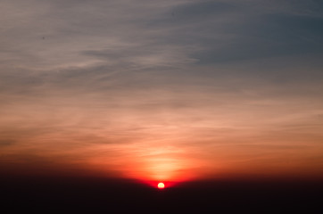 unique cloud and beautiful sky