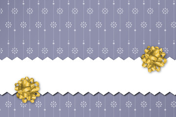 Blanko Geschenkkarte - weihnachtlicher Hintergrund