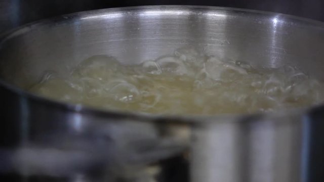 boiling for asure, traditional puding in Turkey
