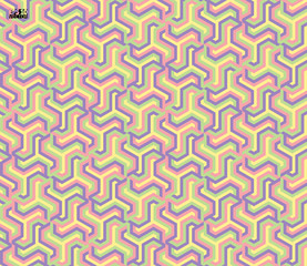 Abstract background with geometric seamless pattern. Eps10 Vector illustration