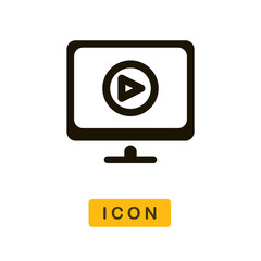 Media Player vector icon