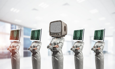 Modern technologies against old one.