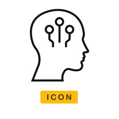 Neurology vector icon