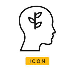 Psychology vector icon