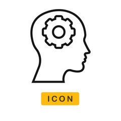 Psychology vector icon
