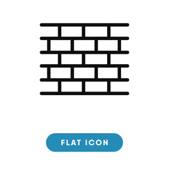 Wall vector icon
