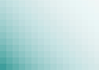 Abstract squares cyan shade background