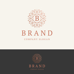 B brand logo