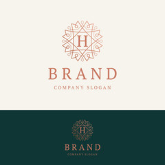 H brand logo