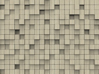 Light wooden abstract geometric 3d background