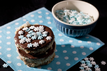 winterliche eistörtchen