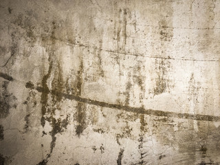 Beautiful old ceramic tile wall patterns in the park public