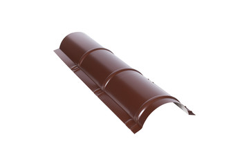 Roofing products for roofs of houses from a metal tile